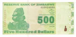 500 Dollar 2009